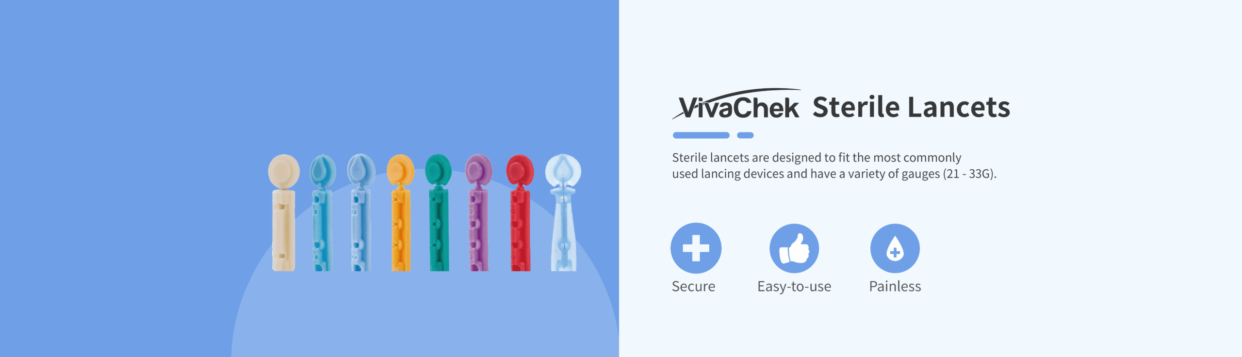 Vivachek Sterile Lancets